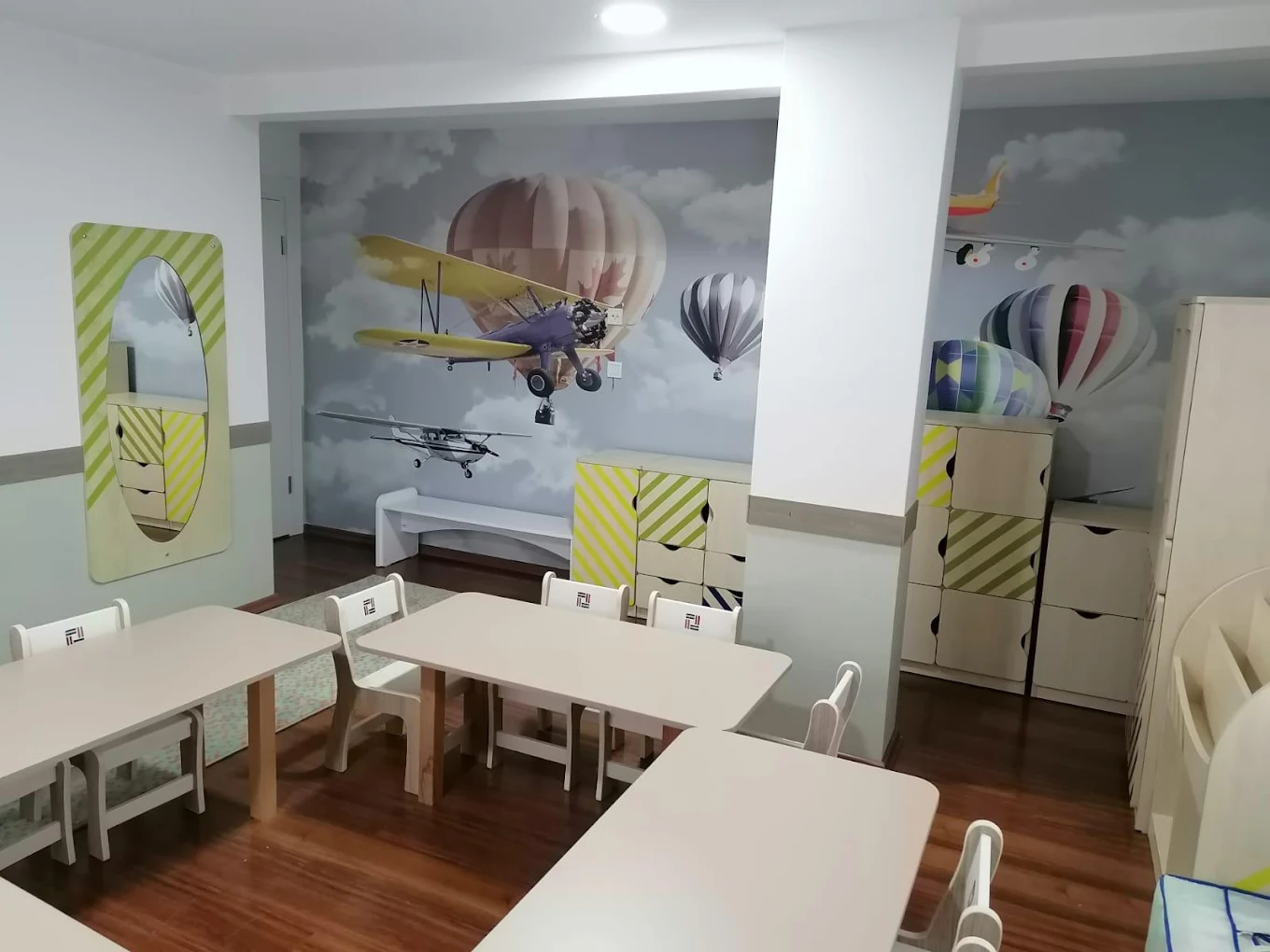Uçak ve balon temalı sınıfımız